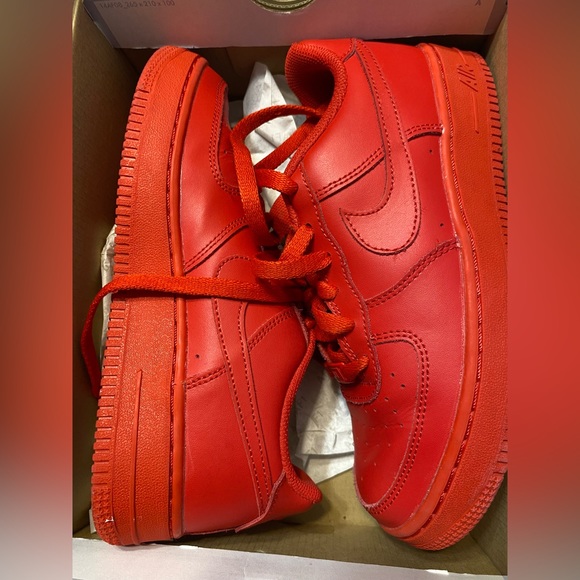 RED AIRFORCE 1’s - Picture 1 of 3